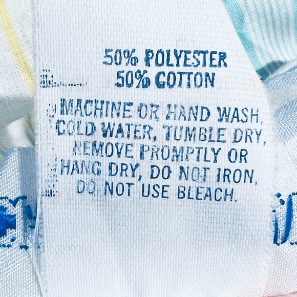 VINTAGE Charm Club Boho Midi Sleeveless Buttons Down Shirt Dress Size Large - Picture 15 of 16